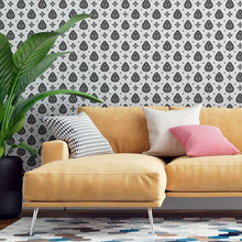 Load image into Gallery viewer, W&B Damask Peel & Stick Wallpaper N07041