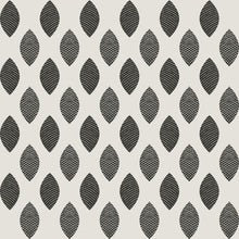 Load image into Gallery viewer, B&W Abstract Leaves Peel & Stick Wallpaper N07065