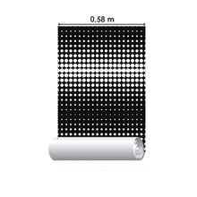 Load image into Gallery viewer, B&W Ilusion Dots Peel & Stick Wallpaper N07073