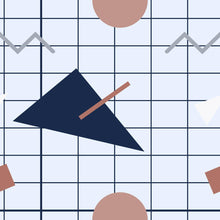 Load image into Gallery viewer, Grid Abstract Peel & Stick Wallpaper N07097