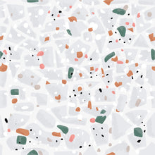Load image into Gallery viewer, Gray & Colorful Granite Peel & Stick Wallpaper N07127