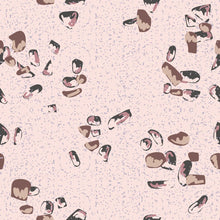 Load image into Gallery viewer, Pink & Brown Granite Peel & Stick Wallpaper N07138
