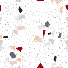 Load image into Gallery viewer, Gray Orange & Red Granite Peel & Stick Wallpaper N07140