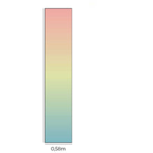 Load image into Gallery viewer, Yellow Red and Blue Gradient Peel & Stick Wallpaper N07145
