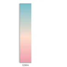 Load image into Gallery viewer, Orange Pink and Blue Gradient Peel & Stick Wallpaper N07147