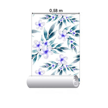 Load image into Gallery viewer, Lilac Flowers White Peel & Stick Wallpaper N08002