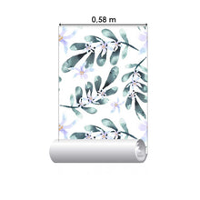 Load image into Gallery viewer, Lilac Watercolor Flowers Peel & Stick Wallpaper N08003