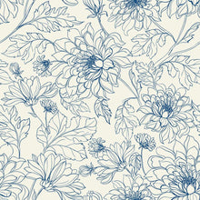 Load image into Gallery viewer, Vintage Flowers Peel & Stick Wallpaper N08008