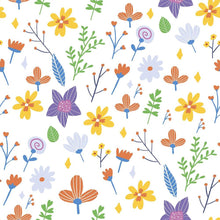 Load image into Gallery viewer, Flowers Colorful Minimalist Peel & Stick Wallpaper N08043