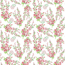 Load image into Gallery viewer, Little Flowers Watercolor Pink Peel & Stick Wallpaper N08055