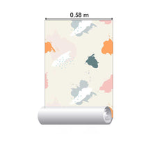 Load image into Gallery viewer, Abstract Pastel Colors Peel & Stick Wallpaper N08106