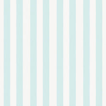 Load image into Gallery viewer, White and Blue Striped Peel & Stick Wallpaper N08107