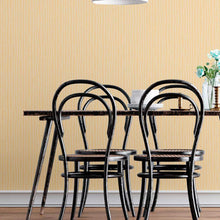 Load image into Gallery viewer, Irregular Stripes Yellow Peel & Stick Wallpaper N08127