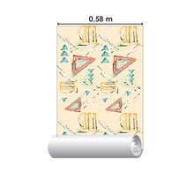 Load image into Gallery viewer, Abstract Cartoons Peel & Stick Wallpaper N08153