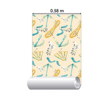 Load image into Gallery viewer, Abstract Dashed Peel & Stick Wallpaper N08155