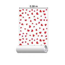 Load image into Gallery viewer, Hearts Peel & Stick Wallpaper N08191