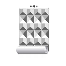 Load image into Gallery viewer, Geometric Peel & Stick Wallpaper N08218