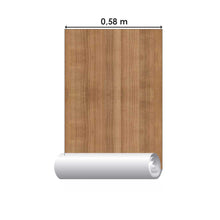 Load image into Gallery viewer, Natural Mahogany Wood Peel & Stick Wallpaper N08248