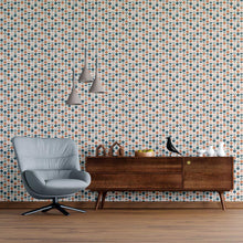 Load image into Gallery viewer, Circles Geometric Peel & Stick Wallpaper N09001