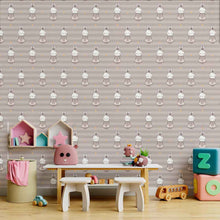 Load image into Gallery viewer, Cute Bunny Peel & Stick Wallpaper N09022