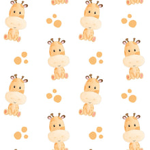 Load image into Gallery viewer, Giraffes Cartoon Peel & Stick Wallpaper N09029