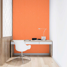 Load image into Gallery viewer, Geometric Orange Peel & Stick Wallpaper N09033