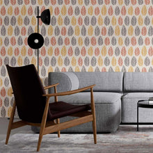 Load image into Gallery viewer, Abstract Leaves Peel & Stick Wallpaper N09037