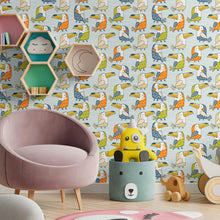 Load image into Gallery viewer, Toucans Peel & Stick Wallpaper N09077