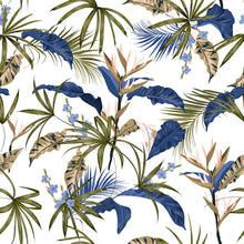Load image into Gallery viewer, Tropical Leaves Peel & Stick Wallpaper N09096
