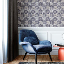 Load image into Gallery viewer, Abstract Floral Mandala Peel & Stick Wallpaper N09123