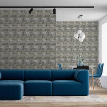 Load image into Gallery viewer, Stones Gray Peel & Stick Wallpaper NP022