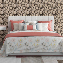 Load image into Gallery viewer, Beige Stones Peel & Stick Wallpaper NP027