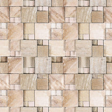 Load image into Gallery viewer, Square Stones Peel & Stick Wallpaper NP039