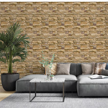 Load image into Gallery viewer, Beige Stones Peel & Stick Wallpaper NP051