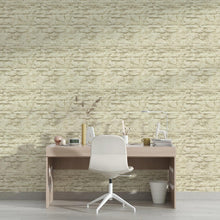 Load image into Gallery viewer, Stones Off White Peel & Stick Wallpaper NP058