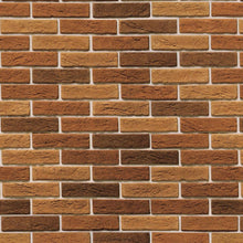 Load image into Gallery viewer, Brick Wall Brown Peel & Stick Wallpaper NP068