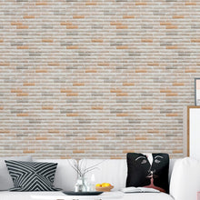 Load image into Gallery viewer, Stones Brick Wall Peel & Stick Wallpaper NP063