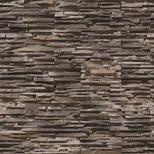 Load image into Gallery viewer, Stones Brown Peel & Stick Wallpaper NP086