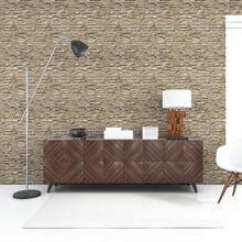 Load image into Gallery viewer, Beige Stones Peel & Stick Wallpaper NP089