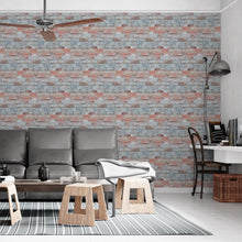 Load image into Gallery viewer, Brick Wall Rustic Peel & Stick Wallpaper NP106