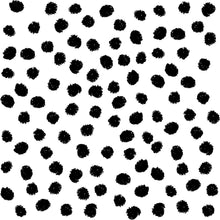 Load image into Gallery viewer, Polka Dots B&amp;W Peel &amp; Stick Wallpaper N010168

