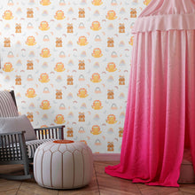 Load image into Gallery viewer, Foxy Animais Peel &amp; Stick Wallpaper N013059
