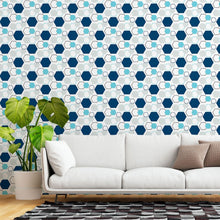 Load image into Gallery viewer, Geometric Triangles Peel &amp; Stick Wallpaper N015059
