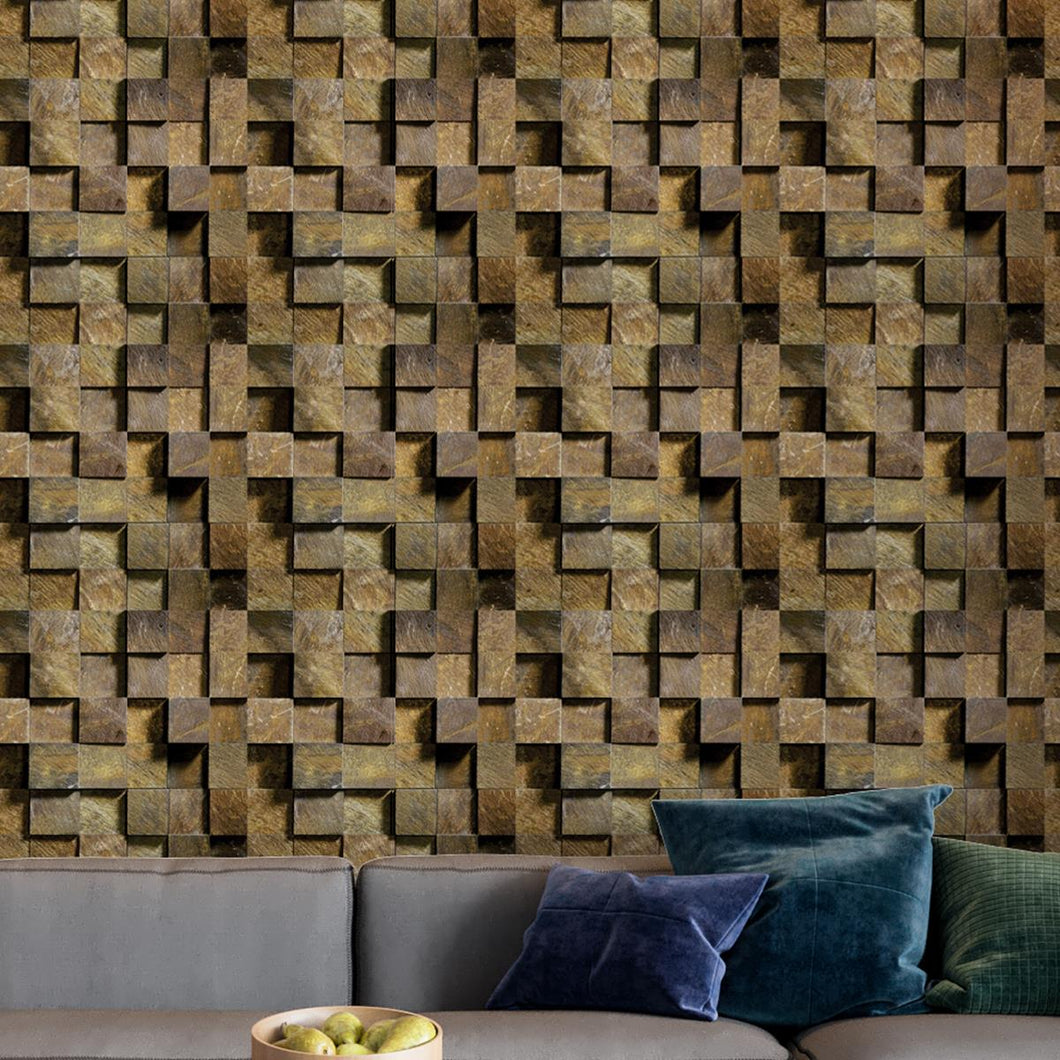 Brick Wall Rustic Peel & Stick Wallpaper NP106