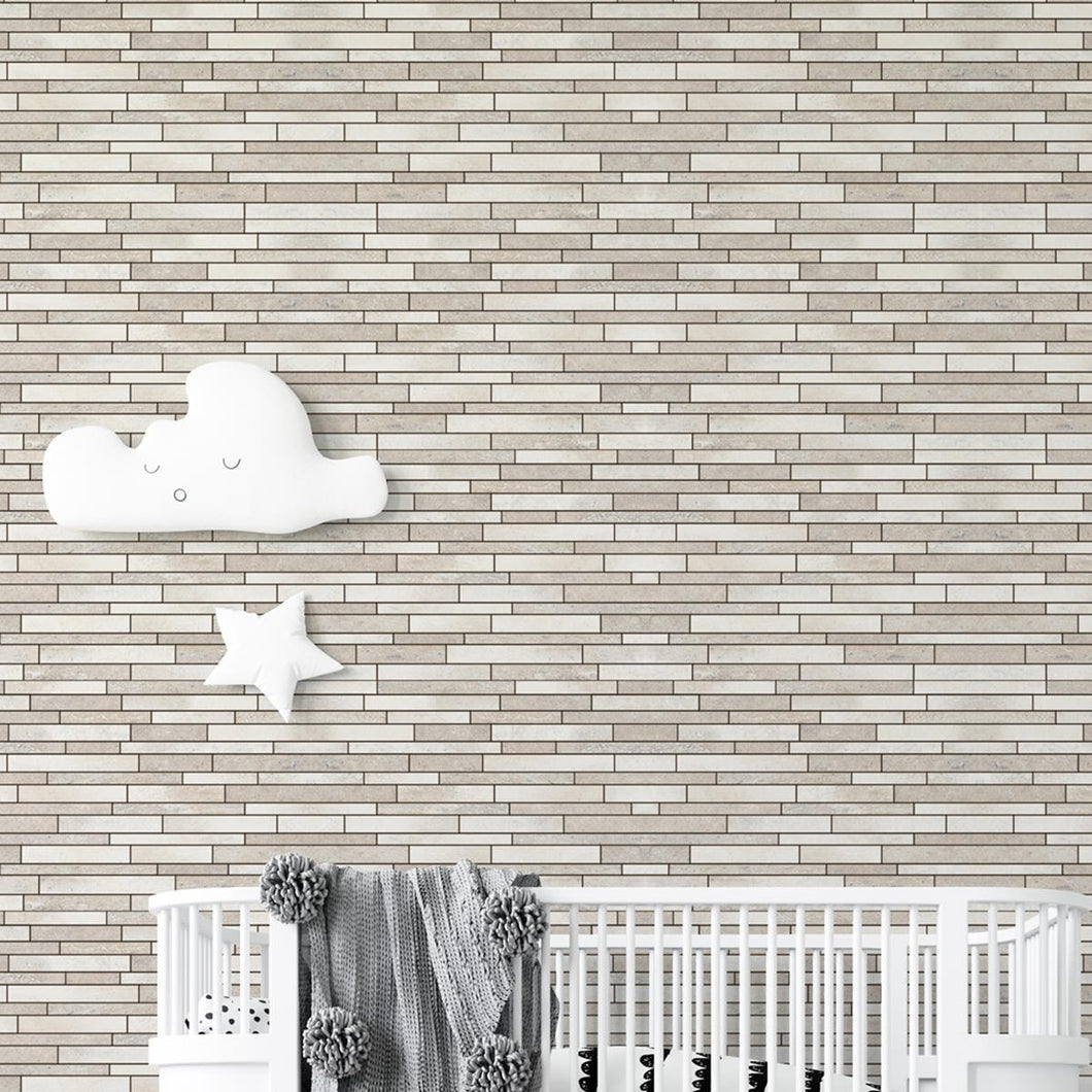 Brick Wall Rustic Peel & Stick Wallpaper NP023