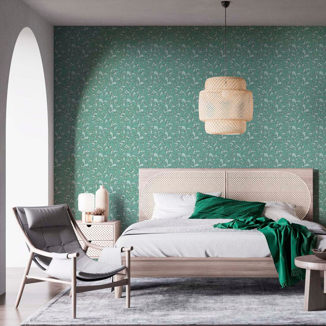 Abstract Tie Dye Peel and Stick Wallpaper Roll