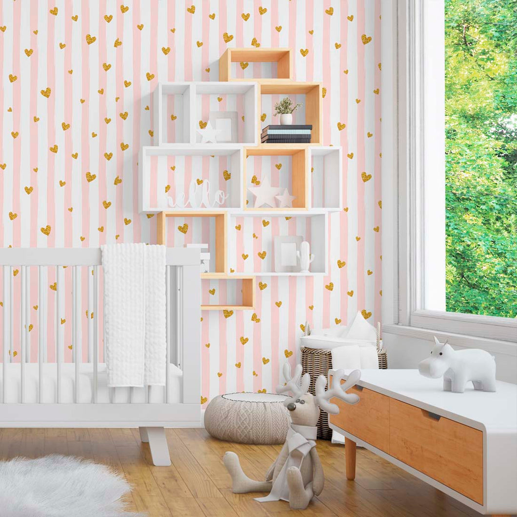 Flamingo Nature Peel and Stick Wallpaper Roll