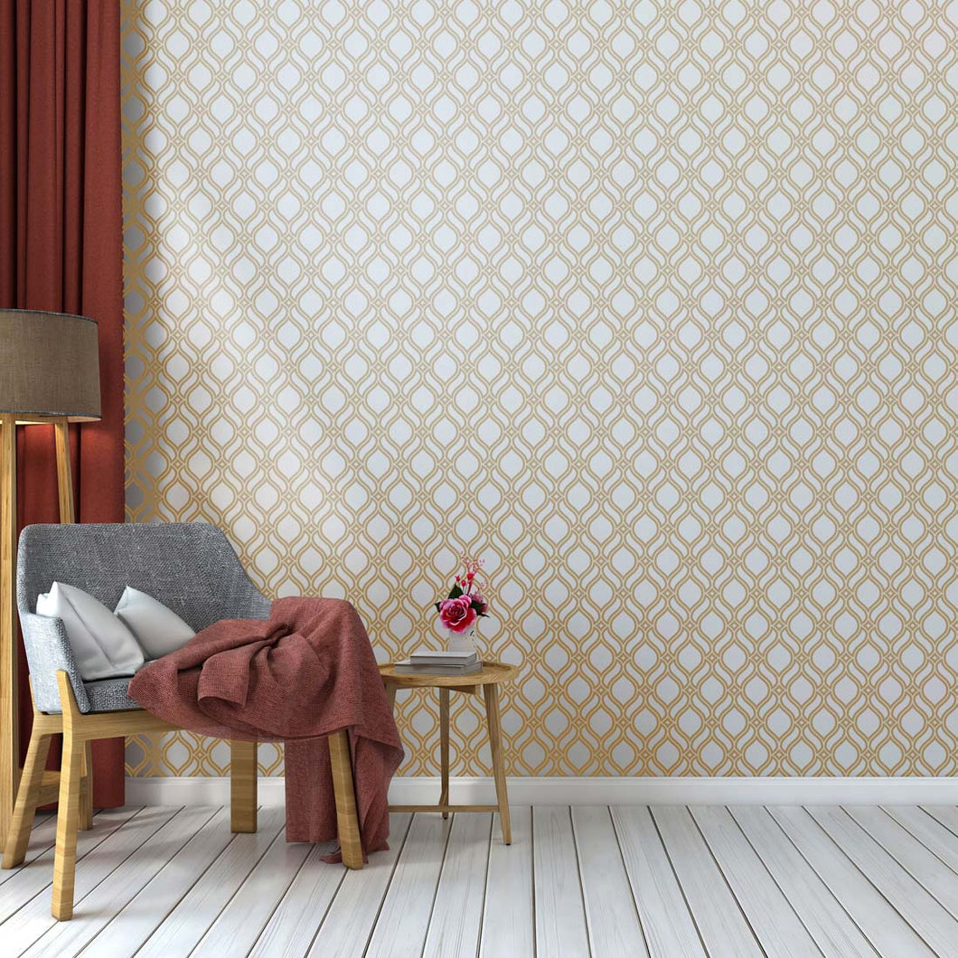 Geometric Peel and Stick Wallpaper Roll