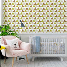 Load image into Gallery viewer, Geometric Peel and Stick Wallpaper Roll

