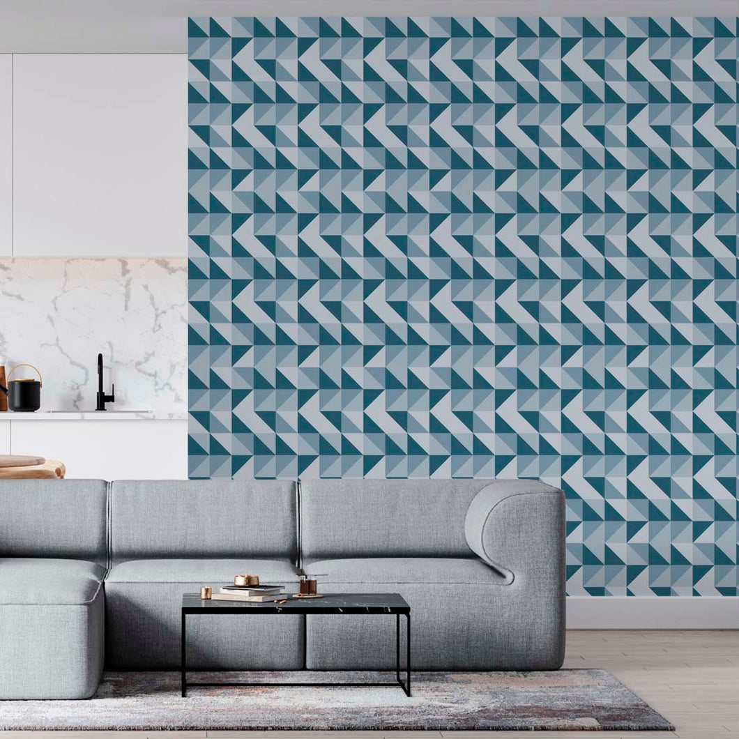 Geometric Peel and Stick Wallpaper Roll